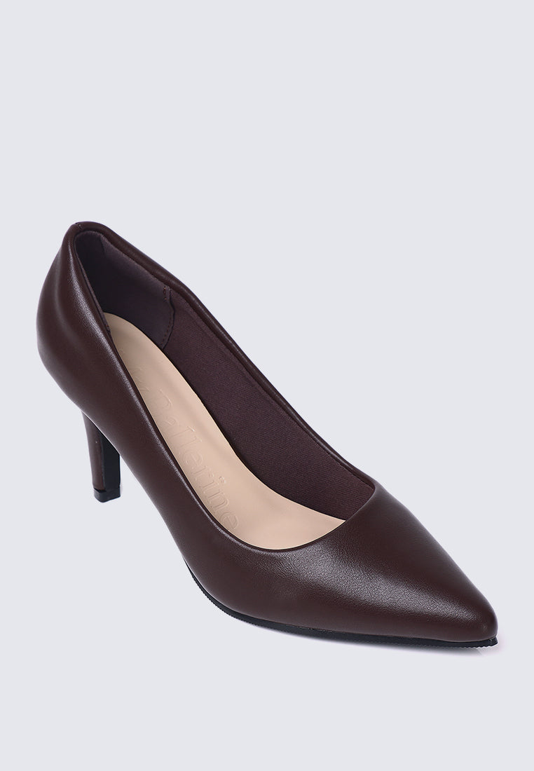 Ashley Comfy Pumps In Espresso