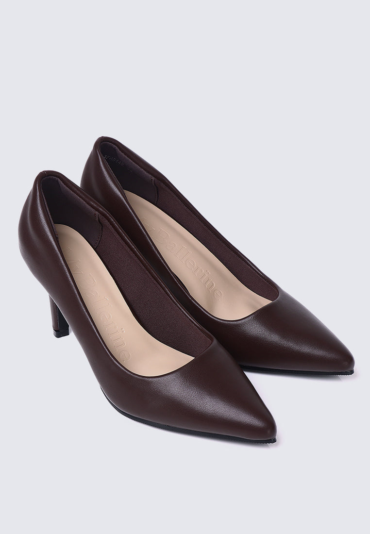 Ashley Comfy Pumps In Espresso