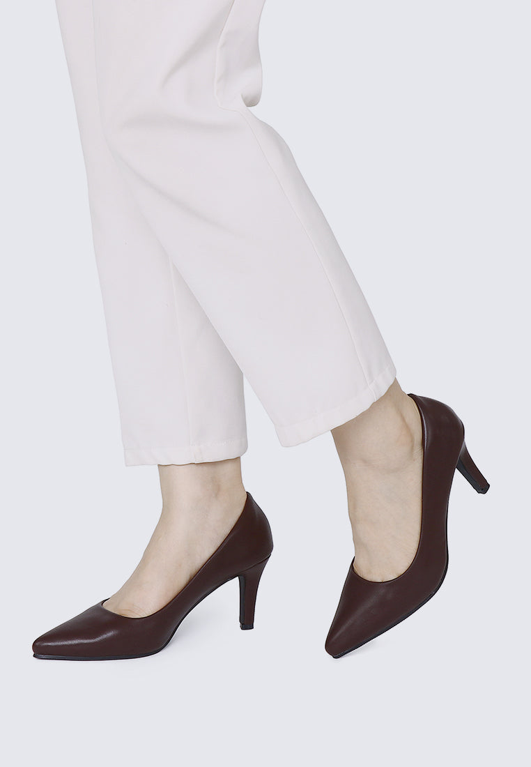 Ashley Comfy Pumps In Espresso