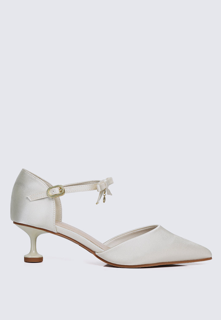 Eloice Comfy Heels In Beige
