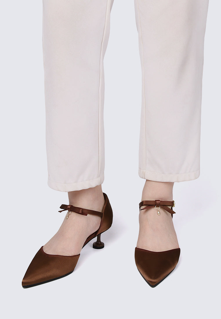 Eloice Comfy Heels In Espresso