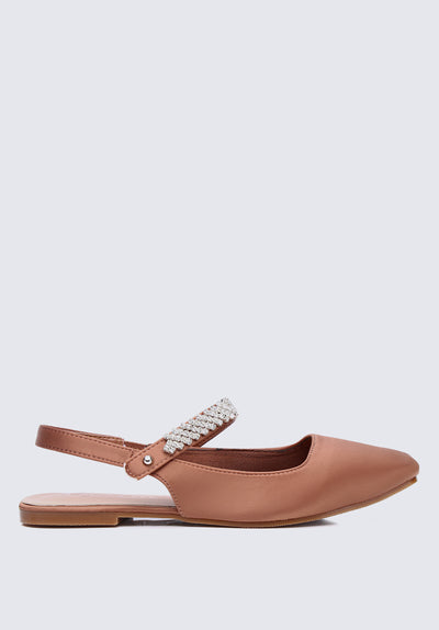 Charlize Comfy Ballerina In Copper