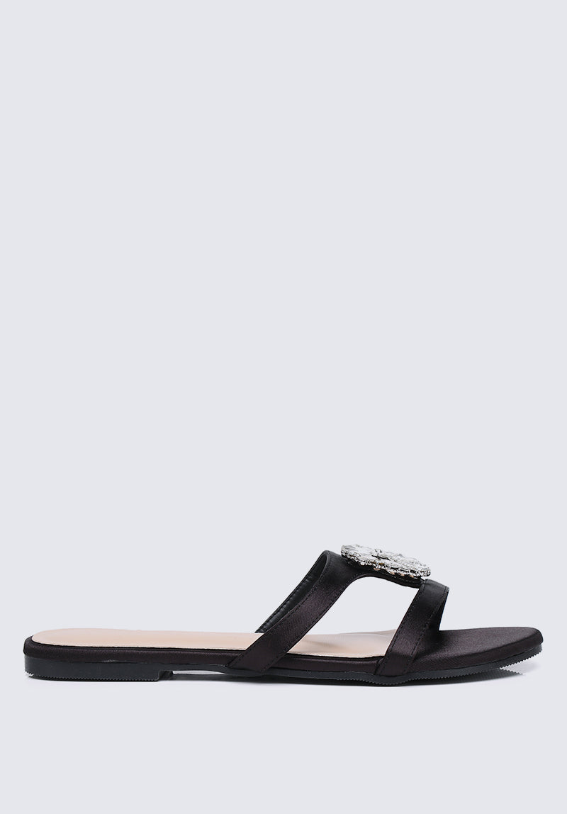 Katherine Comfy Sandals In Black