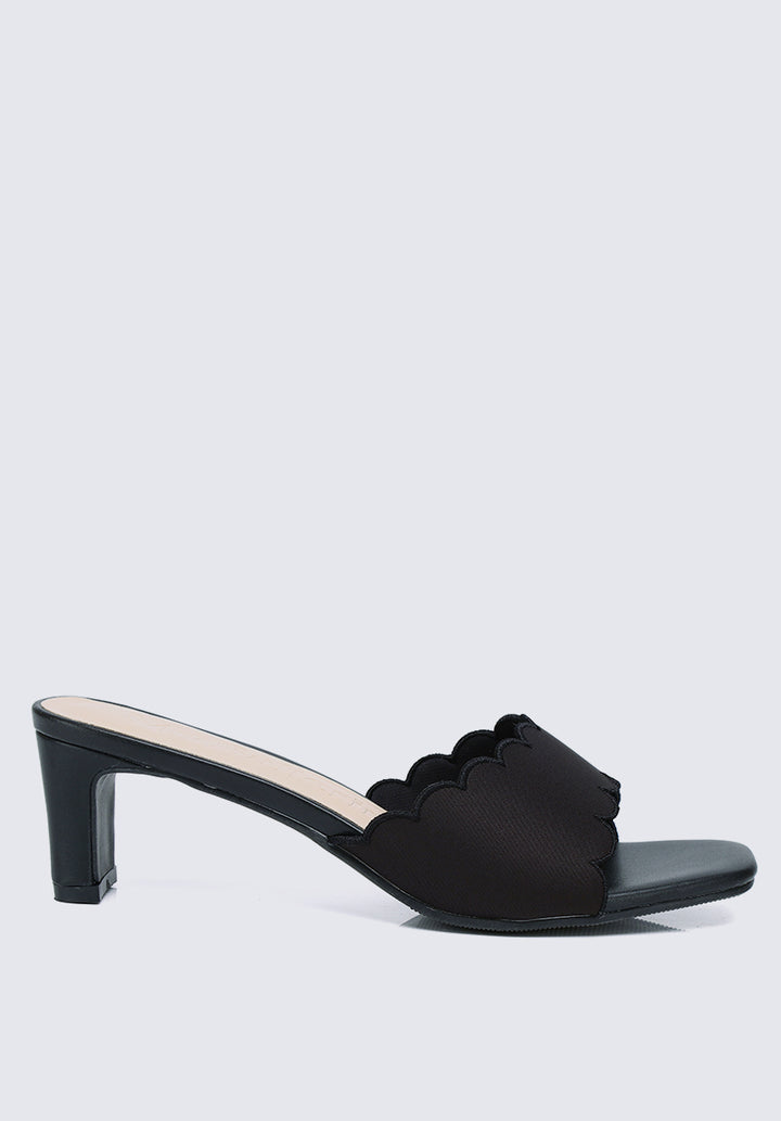 Carmen Comfy Heels In Black