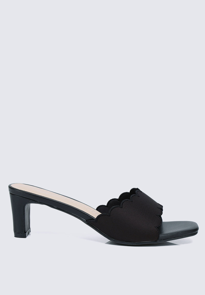 Carmen Comfy Heels In Black