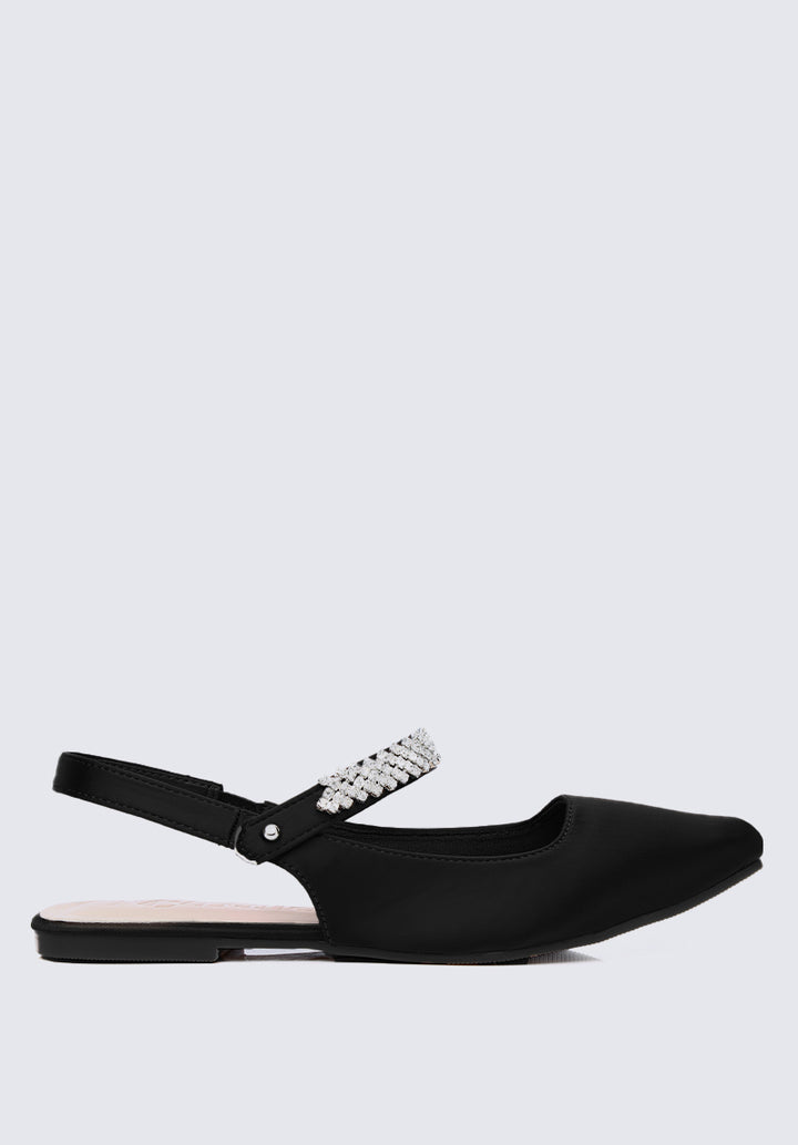 Charlize Comfy Ballerina In Black