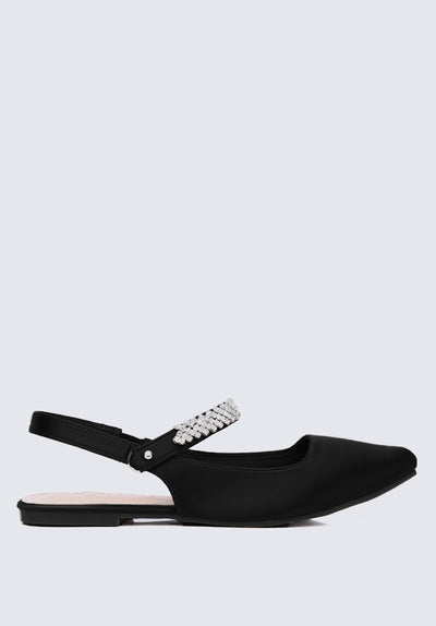 Charlize Comfy Ballerina In Black
