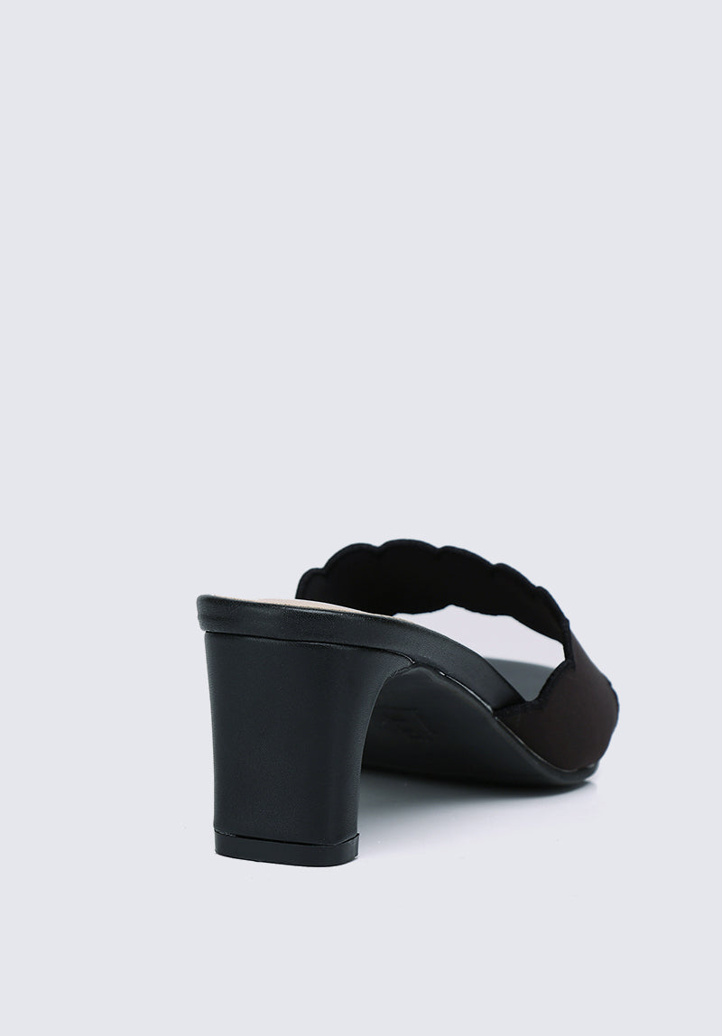 Carmen Comfy Heels In Black