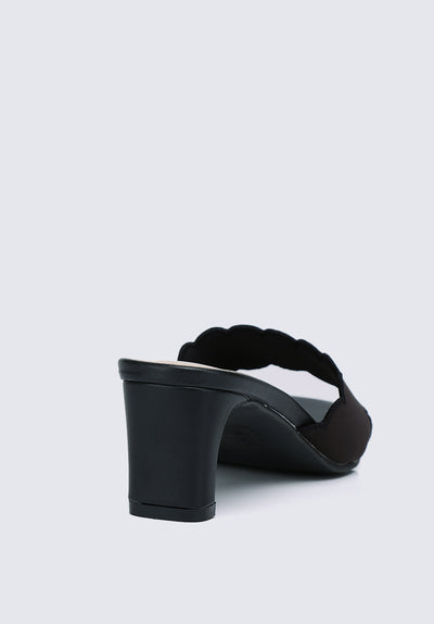 Carmen Comfy Heels In Black