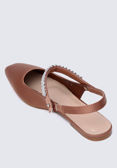 Charlize Comfy Ballerina In Copper