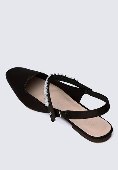 Charlize Comfy Ballerina In Black