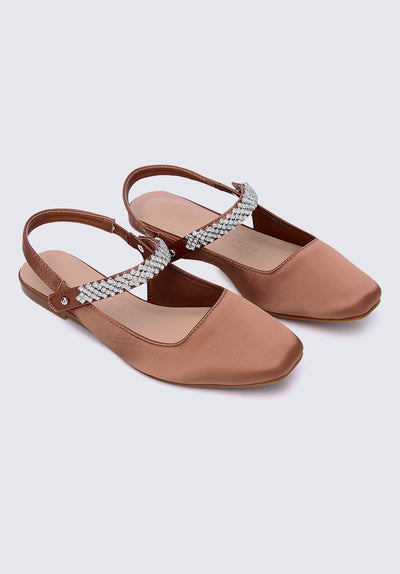 Charlize Comfy Ballerina In Copper
