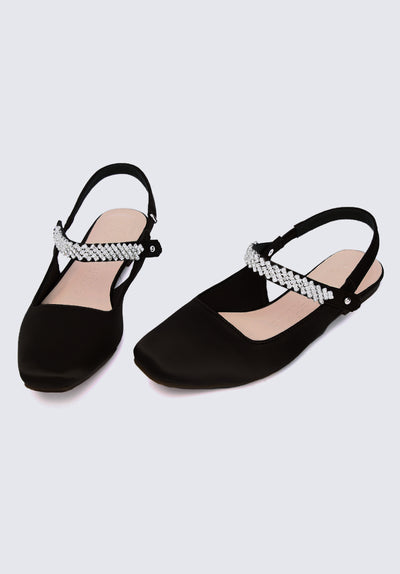 Charlize Comfy Ballerina In Black