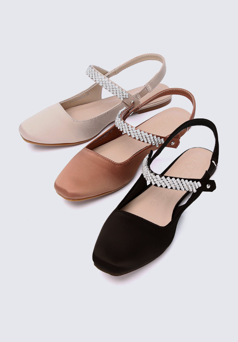 Charlize Comfy Ballerina In Black