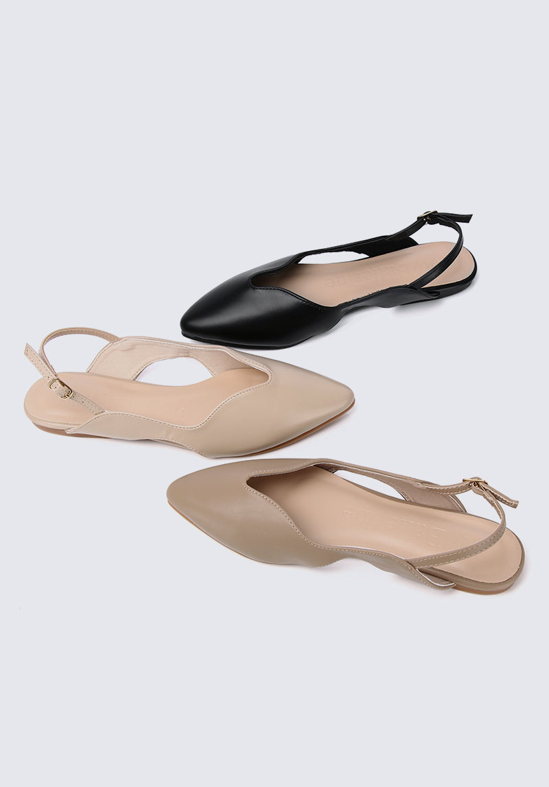 Riley Comfy Ballerina In Black