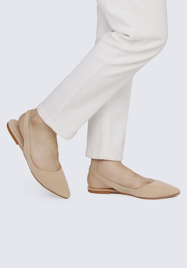 Kate Comfy Ballerina In Nude