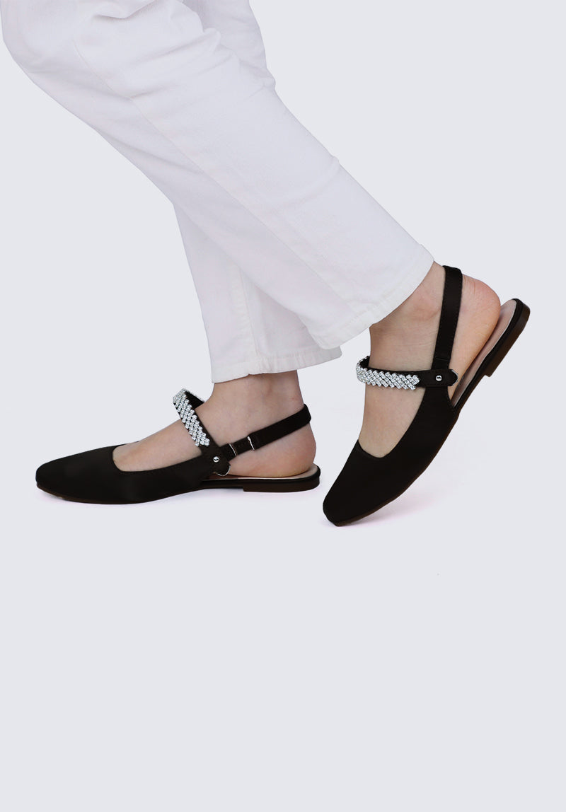 Charlize Comfy Ballerina In Black