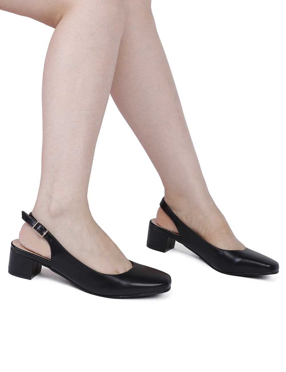 Palmer Comfy Heels In Black