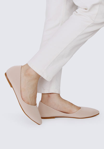Cece Comfy Ballerina In Nude