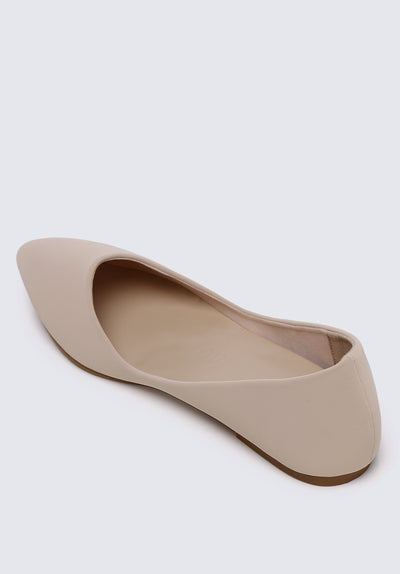 Cece Comfy Ballerina In Nude