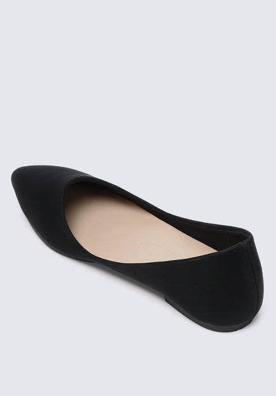 Cece Comfy Ballerina In Black