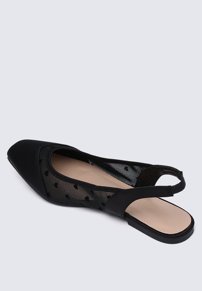 My Valentine Comfy Ballerina In Black