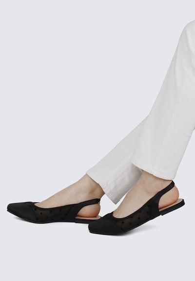 My Valentine Comfy Ballerina In Black