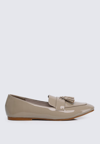 Ada Comfy Loafers In Almond