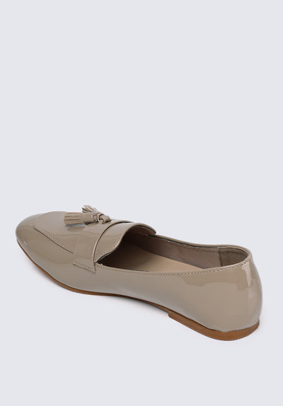 Ada Comfy Loafers In Almond