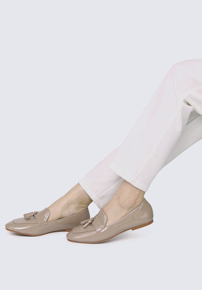 Ada Comfy Loafers In Almond
