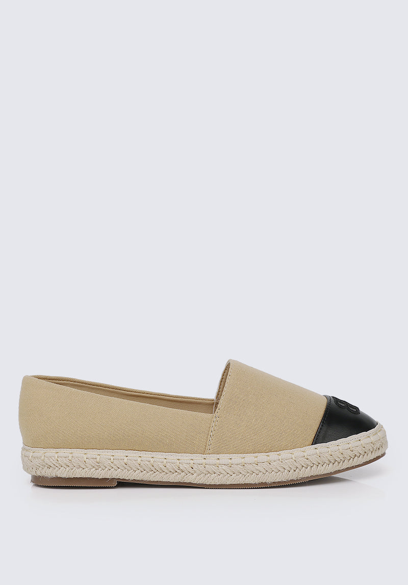 Britney Comfy Espadrilles In Nude